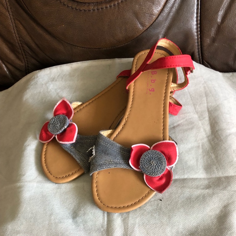 Bubblegummers girl’s sandals, size 3